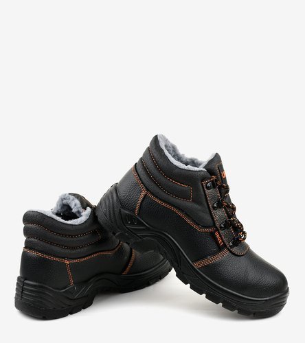 Čierna pánska bezpečnostná obuv XH009D